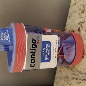 Brand new Contigo Kids Spill-proof Tumbler with straw. 14 oz